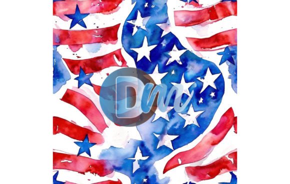 4th of July Seamless Pattern 119: More Than Just a Background Design