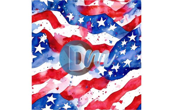 4th of July Seamless Pattern 49: A Versatile Design for Patriotic Projects