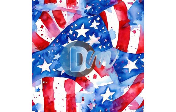 4th of July Seamless Pattern: A Versatile Design for Every Celebration