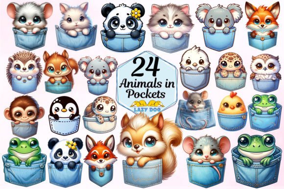 Animals in Pockets Sublimation Clipart: A Practical Evaluation