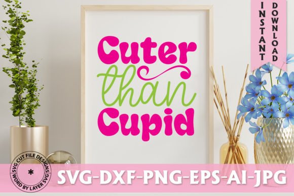 Cuter Than Cupid Retro Design: A Nostalgic Twist on Modern Creativity