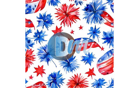 Evaluating 4th of July Seamless Pattern 136: A Practical Review for Designers and Content Creators