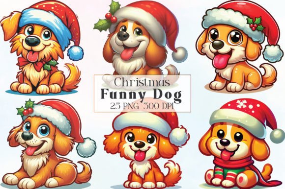 Funny Christmas Dog Sublimation for Creative Projects