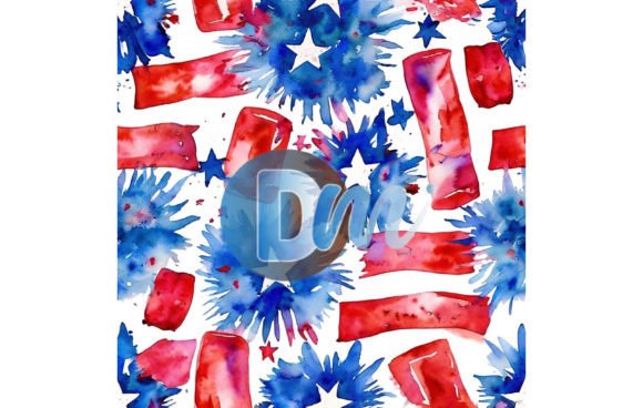How 4th of July Seamless Pattern 146 Supports Strategic Design and Brand Positioning