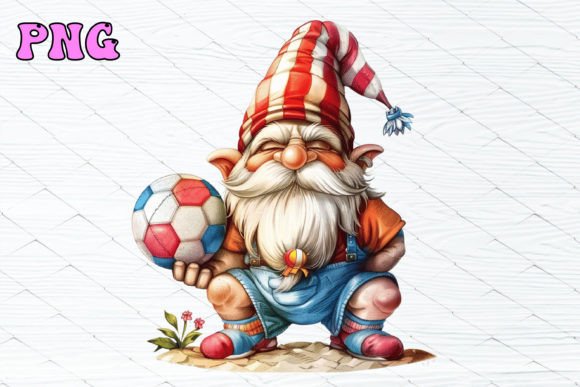 How Watercolor Summer Gnome Clipart 4 Elevates Your Seasonal Projects