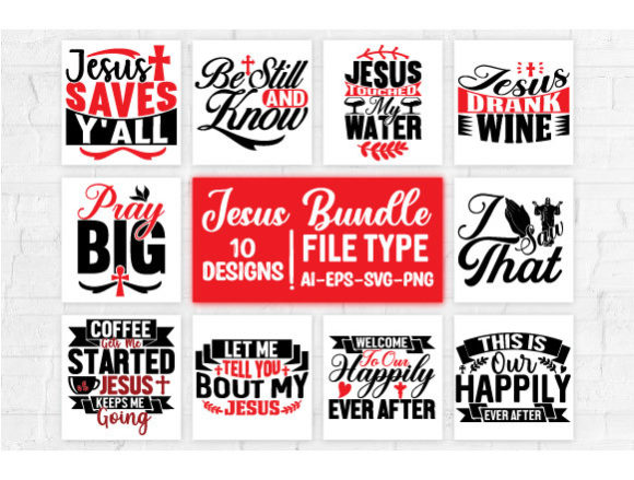 Jesus Cross T-Shirt Design SVG as a Bold Display Typeface