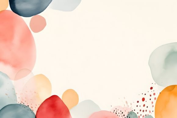 The Power of Pastel Boho Abstract Border Backgrounds