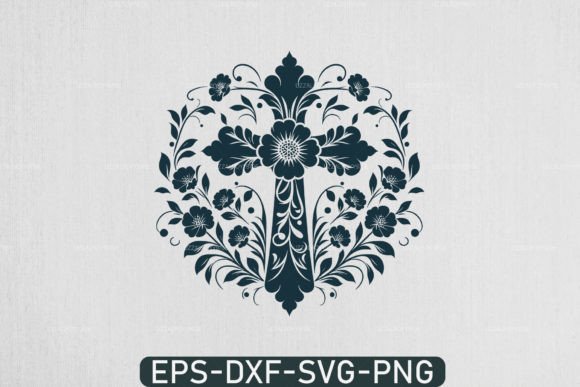 The Rise of Floral Cross SVG and Jesus Christian SVG in Modern Design
