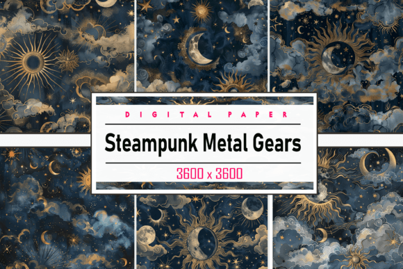 The Strategic Value of the Steampunk Metal Gears Pattern in Branding, Planning, and Creative Work