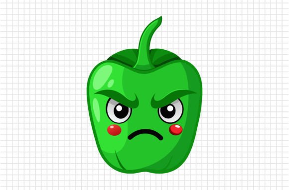 Using a Green Capsicum Illustration Vector in Creative and Commercial Workflows