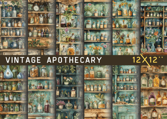 Vintage Apothecary Junk Journal Page: A Unique Tool for Creative and Practical Workflows